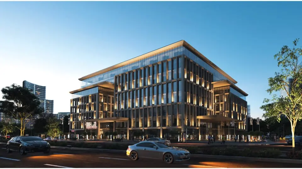 تصميم ثري سكوير العاصمة الإدارية الجديدة